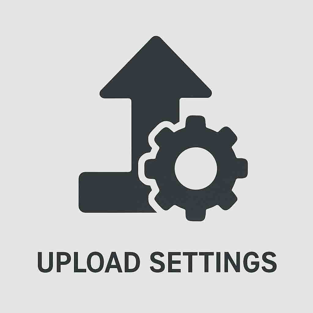 MAX APRETURE EXPORT SETTINGS